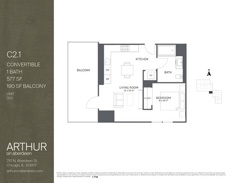 convertible floor plan